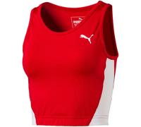 Puma CROSS THE LINE CROPTOP W Canotte e Top 140 Rosso