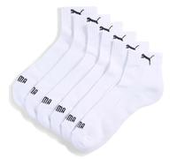 PUMA Cotone Riciclato Calzini, Bianco, 43-46 (Pacco da 3) Unisex-Adulto