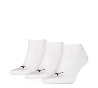 Puma Cushioned Sneaker Sock 6-8 White/Black 6-8 White/Black