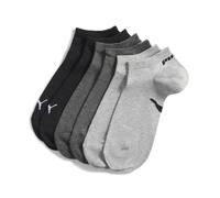 PUMA Cushioned Sneaker Socks Unisex (3-pack), Abbigliamento, Nero/Bianco, 35-38 35-38