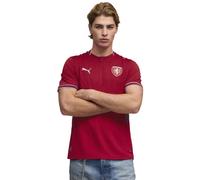 Puma Czech Republic 25/26 Replica Home Short Sleeve T-shirt Rosso M Uomo