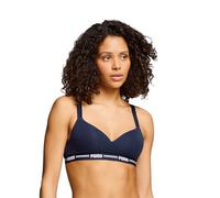 PUMA Padded Reggiseno Sportivo, Navy, XS Donna