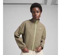 PUMA DARE TO Oversized Zip-Off Woven Jacket Women, Abbigliamento, Velvet Moss, L L