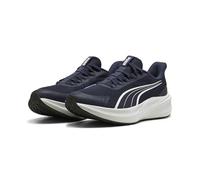 PUMA Dasher Lite SLIPTECH - Scarpe da Corsa su Strada, Unisex, Blu Navy, Grigio Piuma, Taglia 42, Puma Navy Piuma Grigio, 45 EU
