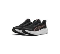 PUMA Dasher Lite SLIPTECH - Scarpe da Corsa Unisex, Nero-Oro Rosa e Bianco, Taglia 36, Puma Nero Oro Rosa PUMA Bianco, 36 EU