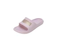 PUMA Divecat v2 Lite, Slide Sandal Unisex-Adulto, Chalk Pink Team Gold, 35.5 EU