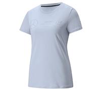 PUMA Donna Regular Tops T-Shirt Mercedes F1 Essentials Donna S Arctic Ice Blue