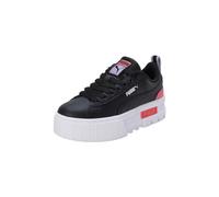 PUMA Donna Undefined Scarpe da Ginnastica Mayze in Pelle da Ragazzo 38 Black Vivid Violet Loveable