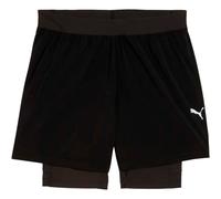 Shorts 2 in 1 Puma Dreamrun DryC 5" Noir M