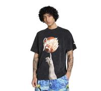 PUMA Dylan Exhibit - Maglietta da basket da uomo, Nero , L