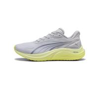 Puma Electrify Nitro 4 Scarpe da Corsa su Strada, da Uomo, Colore: Argento Acceso, Prugna-Mela Spritz, 42, Spritz di Mele Prugna Profonda Argento Vibrante, 44.5 EU
