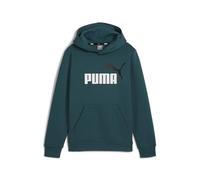 Puma - Ess+ 2 Col Big Logo Hoodie Fl B Verde - Abbigliamento 10A Verde