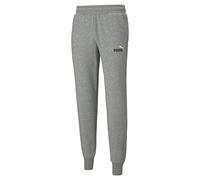 PUMA Ess+ 2 col Logo Pant - Pantaloni da Uomo, Uomo, Pantaloni, 586767-03, Grigio Medio H, XXL