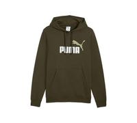 Puma Ess 2 Color No 1 Logo Hoodie Verde XL Uomo