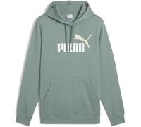 PUMA Ess 2 Color No. 1 Logo Hoodie FL, Felpe con Cappuccio Uomo, Green Moon,