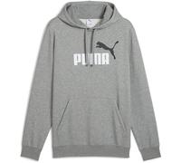 PUMA Ess 2 Color No. 1 Logo Hoodie FL, Felpe con Cappuccio Uomo, Medium Gray Heather,