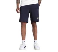PUMA Ess 2 Color No. 1 Logo Shorts 10" TR, Pantaloncini Lavorati a Maglia Uomo, New Navy,