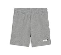 PUMA Ess 2 Color No. 1 Logo Shorts TR B, Pantaloncini Lavorati a Maglia Bambino, Medium Gray Heather,