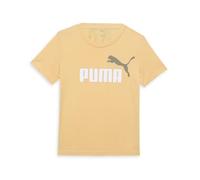 PUMA Ess 2 Color No.1 Logo Tee B, Magliette Bambino, Almost Apricot,