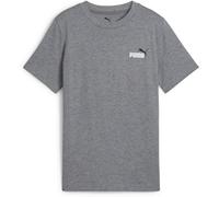 PUMA Ess 2 Color Small No. 1 Logo Tee B, Magliette Bambino, Medium Gray Heather,