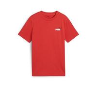 PUMA Ess 2 Color Small No. 1 Logo Tee B, Magliette Bambino, Red Fire,