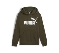 PUMA Ess Big Logo Hoodie FL B - Sudore Ragazzi, Dark Olive, 586965
