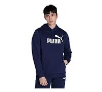 PUMA Ess Big Logo Hoodie FL, Sudor Men's, Peaccoat, 3XL
