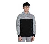 PUMA Ess+ Block Hoodie FL, Sudor Uomo, Black, L