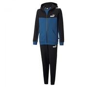 PUMA Ess+ Block - Tuta Con Cappuccio Fl B Tuta da allenamento Unisex - Bambini e ragazzi