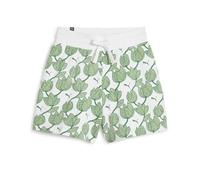 PUMA Ess+ Blossom 5" AOP Shorts TR - Pantaloncini in Maglia Adulti Unisex, Archive Green, 679352