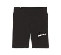 PUMA Ess+ Blossom 7" Script Short Tights - Pantaloncini in Maglia Adulti Unisex, PUMA Black, 679678