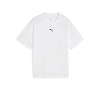 PUMA Ess Boxy Tee G, Magliette Bambina, PUMA White, 152