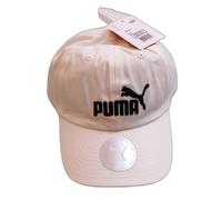 PUMA Ess Cap Berretto Logo da Baseball Snapback 052919 Bianco Nuovo