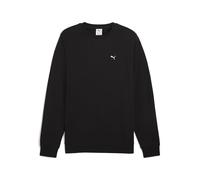 PUMA Ess Elevated Crew TR, Felpe dell'equipaggio Uomo, PUMA Black,