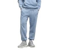 PUMA Ess Elevated Relaxed Wash Pantaloni della Tuta FL Cool Blue