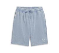 PUMA Ess Elevated Relaxed Wash Shorts 9" TR Cool Blue