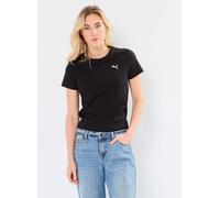 PUMA Ess Elevated Rib Tee, Magliette Unisex - Adulto, PUMA Black, L