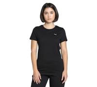 PUMA Ess Elevated Tee, Magliette Unisex - Adulto, PUMA Black, S