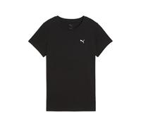 PUMA Ess Elevated Tee, Magliette Unisex - Adulto, PUMA Black, S