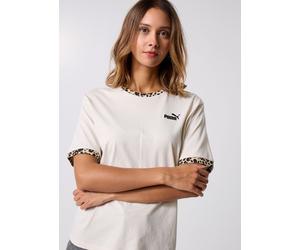 Puma - Ess Graphic Animal Relaxed Tee Bianco - Abbigliamento XL Bianco