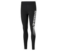 PUMA Ess Graphic Leggings, Leggins Donna, Black, XS
