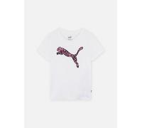 Puma - Ess+ Graphic Tropicat Tee G Bianco - Abbigliamento 8A Bianco