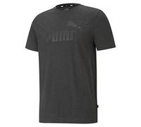 PUMA Ess Heather Tee Maglietta, Dark Gray Heather, M Uomo