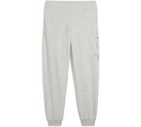 PUMA Ess Logo Lab Execution Sweatpants TR B, Pantaloni Lavorati a Maglia Bambino, Light Gray Heather,