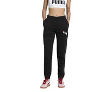 Puma Ess Logo Lab Pants TR, Pantaloni Lavorati a Maglia Donna, Light Gray Heather,