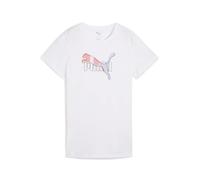 PUMA Ess Logo Lab Tee, Magliette Unisex - Adulto, PUMA White,