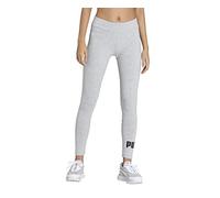 Puma Essential Logo Leggings Grigio L Donna