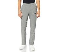 Puma Ess Logo Pants Tr Op Srl Pantaloni, Grigio (Medium Gray Heather B5), S Lungo Uomo