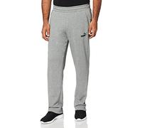 Puma Ess Logo Pants Tr Op Srl Pantaloni, Medio Grigio, XL Lungo Uomo