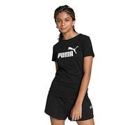 PUMA Maglietta 'Essentials' nero / bianco, Taglia 110
